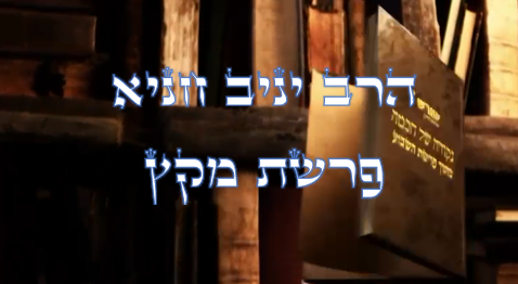 נקודה של חכמה מפרשת השבוע- מקץ